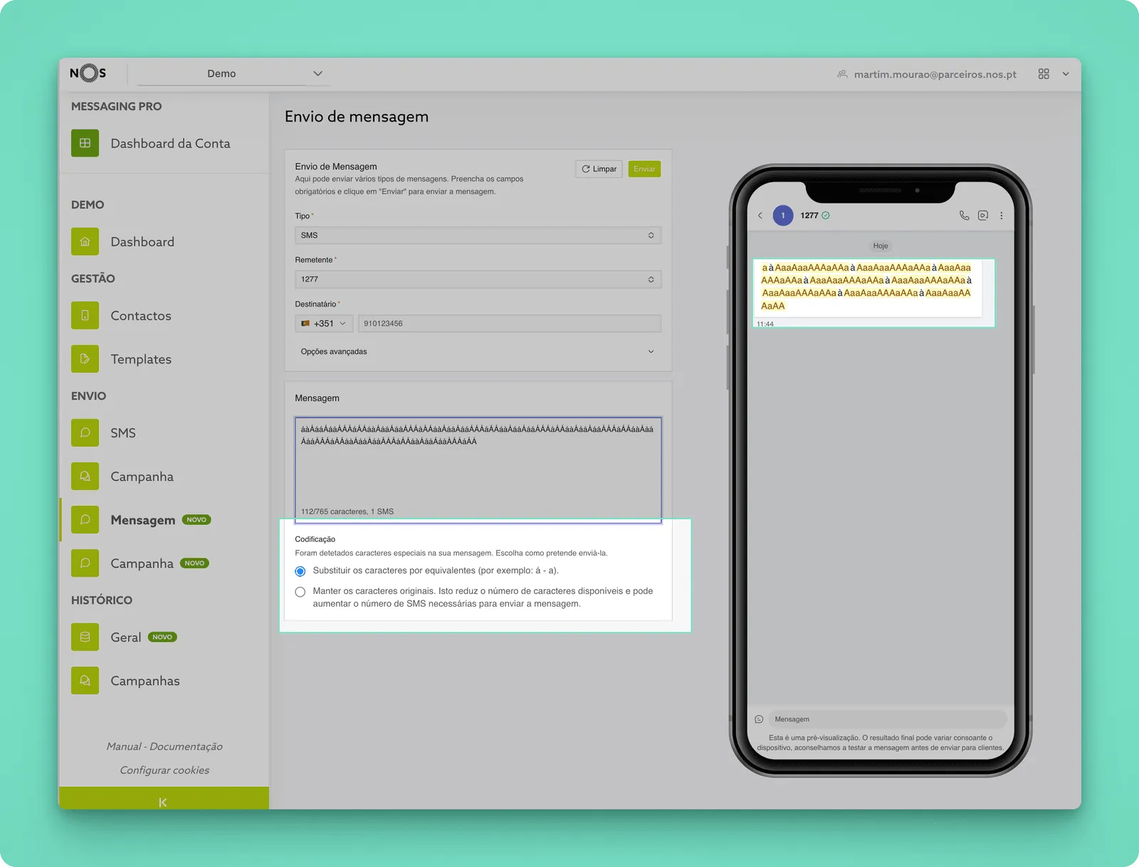 Encoding Options New Interface 1
